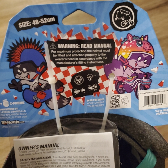 Youth Raskullz Bicycle Helmet - Picture 4 of 5